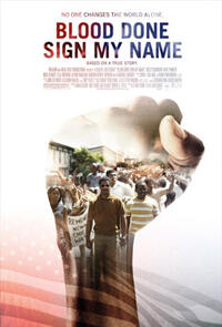 Poster art for "Blood Done Sign My Name."