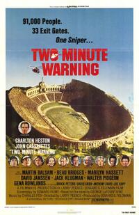 Poster art for "Two-Minute Warning."