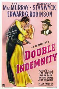 Poster art for "Double Indemnity."