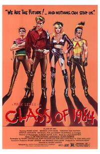 Poster art for "Class of 1984."