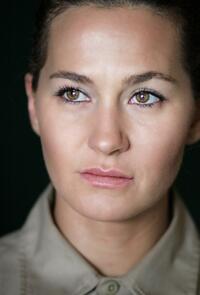 Stacy Cunningham as Guard in "Stuck!"