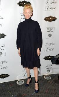 Tilda Swinton at the New York premiere of "I Am Love."