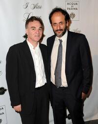 Eamonn Bowles and director Luca Guadagnino at the New York premiere of "I Am Love."
