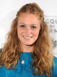 Mallory June at the New York premiere of "I Am Love."