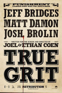 Poster art for "True Grit"