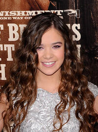 Hailee Steinfeld at the New York premiere of "True Grit."