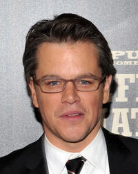 Matt Damon at the New York premiere of "True Grit."