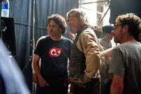 Jeff Bridges with directors Joel and Ethan Coen