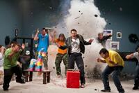 Jason "wee man" Acuna, "Danger Ehren" McGhehey, Chris Pontius, Johnny Knoxville, Dave England and Steve-O in "Jackass 3D."