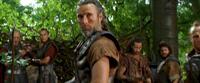 Liam Cunningham as Solon, Nicholas Hoult as Eusabios, Mads Mikkelsen as Draco, Ashraf Barhoum as Ozal and Mouloud Achour as Kucuk in "Clash of the Titans."