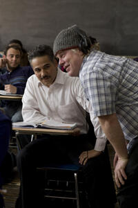 John Ortiz as Clyde and Philip Seymour Hoffman as Jack in "Jack Goes Boating"
