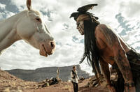 Armie Hammer and Johnny Depp in "The Lone Ranger."