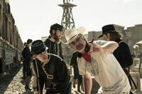 Director Gore Verbinski on the set of "The Lone Ranger."