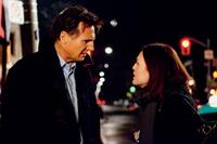 Liam Neeson as David Stewart and Julianne Moore as Catherine Stewart in "Chloe."