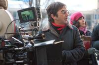 Atom Egoyan on the set of "Chloe."