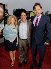 Debbie Liebling, Adam Fogelson and director Burr Steers at the California premiere of "Charlie St. Cloud."