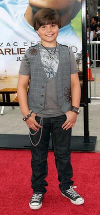 Charlie Tahan at the California premiere of "Charlie St. Cloud."