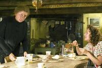 Emma Thompson as Nanny McPhee and Maggie Gyllenaal as Mrs. Green in "Nanny McPhee Returns."