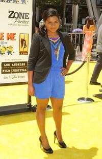 Mindy Kaling at the California premiere of "Despicable Me."