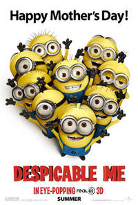 Poster art for "Despicable Me."