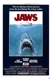 Poster art for "Jaws."