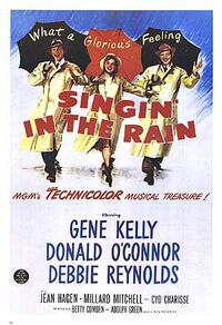 Poster art for "Singin' in the Rain."