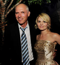 Co-COO and president of Lionsgate Films Joe Drake and Jennifer Morrison at the California premiere of "Warrior."