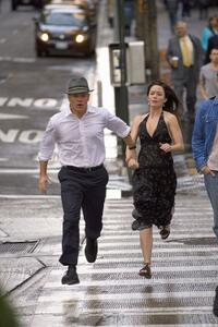 Matt Damon and Emily Blunt in "The Adjustment Bureau."