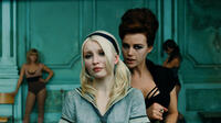 Emily Browning and Carla Gugino in "Sucker Punch."