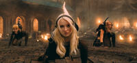 Jena Malone, Emily Browning and Abbie Cornish in "Sucker Punch."
