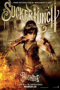 Character poster art featuring Vanessa Hudgens for "Sucker Punch."