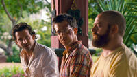 Bradley Cooper as Phil, Ed Helms as Stu and Zach Galifianakis as Alan in "The Hangover Part II."