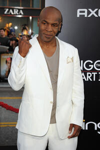 Mike Tyson at the California premiere of "The Hangover Part II."
