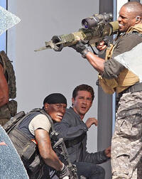 Shia LaBeouf and Tyrese Gibson in "Transformers 3"