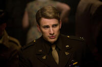 Chris Evans as Steve Rogers in "Captain America: The First Avenger."
