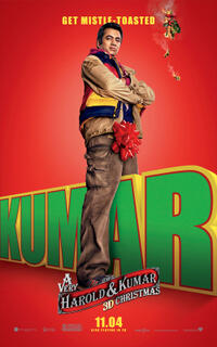 Poster art for "A Very Harold & Kumar Christmas."