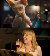 Kitty Galore voiced by Bette Midler in "Cats & Dogs: The Revenge of Kitty Galore."