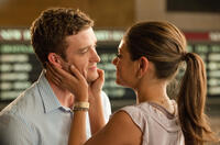 Justin Timberlake as Dylan and Mila Kunis as Jamie in "Friends With Benefits."
