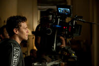 Director Will Gluck on the set of "Friends With Benefits."