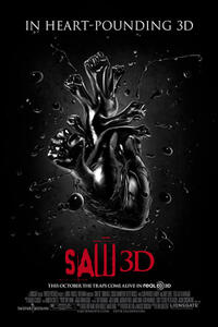 Poster art for "Saw VII 3D"