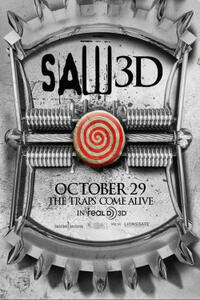 Poster art for "Saw 3D"