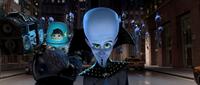 David Cross voices Minion and Will Ferrell voices Megamind in "Megamind."