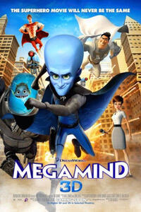 Poster art for "Megmind 3D"