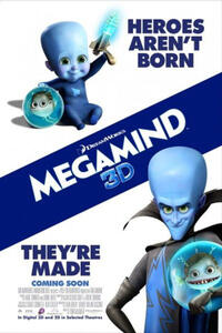 Poster art for "Megmind 3D"