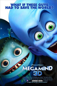 Poster art for "Megmind 3D"