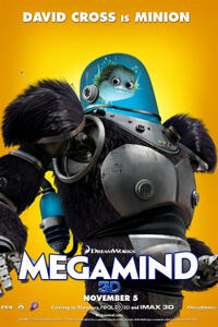 Poster art for "Megamind"