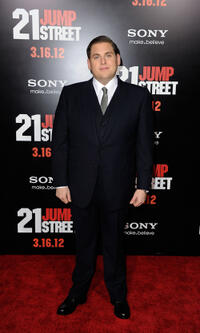 Jonah Hill at the California premiere of "21 Jump Street."
