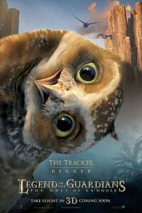Poster art for "Legend of the Guardians: The Owls of Ga'Hoole 3D"