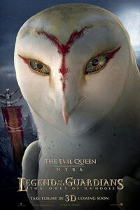 Poster art for "Legend of the Guardians: The Owls of Ga'Hoole 3D"