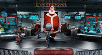 Santa voiced by Jim Broadbent in "Arthur Christmas."